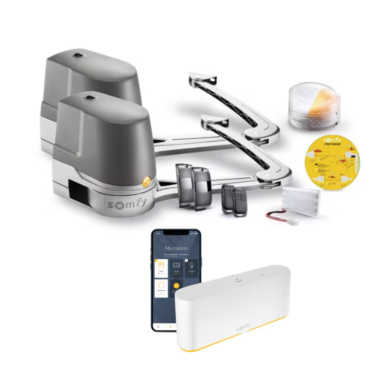 MOTORISATION et ACCESSOIRES pour portails battants et coulissants